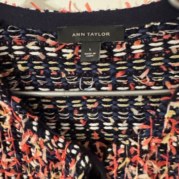 Ann Taylor Lady Jacket Cardigan Sz Large - Picture 6 of 7